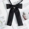 Corbata de lazo estilo Academia Estudiantil JK con Cinta, Estilo Nuevo Japonés Rosa, Versión Coreana, Corbata de Hombre a Rayas Británicas de Doble Capa
