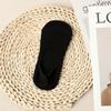 Meias invisíveis respiráveis de verão para homens e mulheres, meias casuais absorventes de suor, meias confortáveis de seda de amoreira, cor sólida, sem costura, tipo sapatilha, uma geração de cabelo