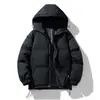 Abrigo de algodón de invierno para hombre, traje de pan con capucha, abrigo de algodón grueso para pareja, abrigo de algodón informal holgado, chaqueta de plumón cálida para hombre