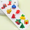 Bestseller Transfronterizo Serie Navideña Set de Dijes para Zapatos Dijes Desmontables DIY para Zuecos Lindos Dibujos Animados Accesorios para Zapatos