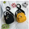 Bolsa Pequeña Linda y Sencilla, Nueva Bolso Cruzado de Lona Versátil de Moda, Estilo Coreano Casual Bolso Cuadrado Pequeño de Hombro, Personalizado para Mujeres