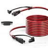 Cable de Extensión SAE a SAE de 30 Pies 16 AWG Arnés con Conector de Desconexión Rápida SAE
