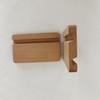 Soporte para Teléfono de Madera de Haya en Stock Madera de Peral Nogal Negro Soporte Perezoso de Escritorio Lámpara Redonda Base de Madera Maciza