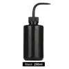 Frasco de lavagem de boca torta de 250ML para limpeza de ferramentas de tatuagem suprimentos Frasco de lavagem de plástico com cotovelo graduado de 500ML em estoque atacado