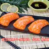 Filete de Salmón Real Sashimi Filete Modelo de Salmón Accesorios de Salmón Decoración