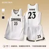 Conjunto de uniforme de baloncesto para hombre, estampado para escuela, entrenamiento de equipo, competición, camiseta personalizada de secado rápido estilo americano, uniforme de equipo