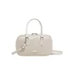 2026 Bolso de Bolos con Textura Tejida Nuevo para Mujer Bolso de Mano Hombro Cruzado Estilo Old Money de Lujo Ligero Bolso Boston Tipo Almohada Yuzi Boss