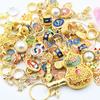 Joyería Antigua de 18K Cuentas Sueltas Accesorios para Joyería DIY Serie Estilo Chino Paquete Mixto Venta al por Mayor