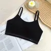 Ropa interior para niñas sin aros Estudiante de secundaria y preparatoria Tirantes Tipo tubo Antifugas Luz Taza fija Envuelto en el pecho Sujetador de copa de papel