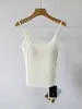 [No necesita sujetador] Camisola Albas de cachemira con tirantes ajustables y espalda descubierta para mujer, color liso, perfecta para usar en capas en otoño