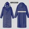 Impermeable de Tela Oxford Impermeable de una Pieza 2026 Versión Extendida Sitio de Construcción al Aire Libre Senderismo Impermeable Extendido para Adultos Impermeable de Protección Laboral