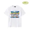 Marca de moda estadounidense Corteiz Camiseta Casual Deportiva Holgada de Manga Corta con Estampado de Barco de Crucero Alcatraz para Pareja