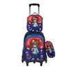 2026 Nueva Mochila Escolar Primaria 3º a 6º Grado Set de Tres Piezas de 16 pulgadas Mochila con Ruedas Mochila para Niños y Niñas Venta al por Mayor