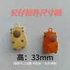 Tanque de Peixes Miniatura Simulada Modelo Micro Paisagem Concha Garrafa Luminosa Adereços de Paisagismo Chaveiro Garrafa Alawish