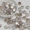 Dingyi Pérola Falsa Lua Fria ABS Duas Cores Barroco Estrela Pequena Forma Irregular Galvanizado Furo Reto Contas Soltas Acessórios para Pulseira DIY