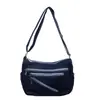 Bolsa Jeans Rasgada Lavada Retrô Transfronteiriça Grande Capacidade Feminina Tendência Versátil Ombro Transversal Bolsa Feminina Toque de Luxo