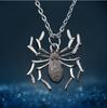 Colar de Personalidade da Moda Europeia e Americana Pingente de Aranha de Halloween Personalidade Punk Inseto Colar Vintage Fabricante Atacado