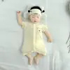 Traje de Verano Delgado de Algodón Modal Huesos Suaves para Bebé Ropa de Dormir para Bebé Traje de Monje para Escalada para Hombres y Mujeres