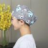 Gorro Quirúrgico Transfronterizo Algodón Color Sólido Correa Estampada Ajustable Unisex para Enfermera de Quirófano Gorro para Odontólogo Oral