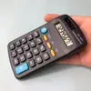 Regalo de mano 402 calculadora pantalla de 8 dígitos Mini Portátil computadora de bolsillo para estudiante linda simple