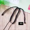 No. 7 seda coreana DIY tejido a mano pulsera roja semiterminada joyería de jade nudo de diamante cuerda de mano fina venta al por mayor