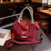 Bolso Cruzado Estilo Retro Transfronterizo, Bolso de Mano de Gran Capacidad para Mujer, Bolso Cruzado de Moda Tendencia Nuevo Invierno 2026