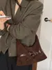 Bolso de hombro cruzado de alta gama vintage transfronterizo para mujer, bolso de axila de un solo hombro, nuevo bolso de mano de moda 2026, bolso cruzado tipo dumpling