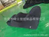 Venta al por mayor de fábrica PVC flocado portátil S tipo tumbona flocado inflable sofá de ocio