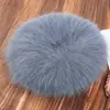 2025 Nuevo Boino de Terciopelo de Visón de Pelo Largo para Mujer Otoño e Invierno Lindo y Dulce Más Fácil de Combinar Sombrero Octogonal Sombrero de Pintor Tejido