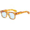 Gafas de Sol Cuadradas Transfronterizas para Hombre Gafas de Sol Casuales con Tachuelas Estilo Urbano Gafas de Sol de Celebridad de Internet Modernas