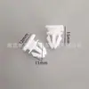 Tapa de Rueda Delantera Clip de Fijación para Centro de Rueda Adecuado para Audi Q2Lq3Q5 Protector de Estribo Lateral de Carrocería y Hebilla de Fijación para Arco de Rueda