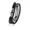 Fábrica direta popular pulseira de couro de vaca Âncora Pulseira punk vintage europeia e americana pulseira de âncora Homens