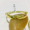 Pulsera de Latón para Bebé Tianzhen Inteligente de Un Año Luna Llena con Palabras Ajustable de Empujar y Tirar Pulsera Infantil