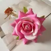 Novo buquê Cabeças de flor de Veludo Botões pontiagudos pequenos 7cm Botões pequenos com chifre Cabeças de flor de Rosa
