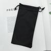 Bolsa de Tela para Guardar Gafas, Estuche de Color Sólido con Cordón para Gafas de Sol, Estuche a Prueba de Polvo para Gafas al por Mayor, Gafas de Montura Portátil
