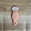 Colgante de Papá Noel Interesante de Nuevo Producto Transfronterizo Acrílico Plano 2D Atrapasoles Decoración Navideña