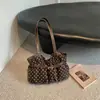 Bolso de Lunares para Mujer 2026 Nuevo de Moda Otoño Bolso Tote Plegado para Clase y Viajes Cotidianos Bolso de Hombro de Gran Capacidad