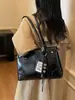 Bolso grande de alta gama para mujer, nuevo bolso de hombro/bajo el brazo retro de nicho para el otoño de 2026, bolso tote casual para el trabajo