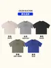 Camiseta Masculina de Manga Curta Camiseta Masculina de Manga Curta Meia-manga Solta Versão Grande oversize Marca de Moda Estilo Igual para Homens e Mulheres Selo de Aço