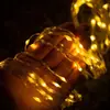 Luzes de Cortina Solares Lâmpada de Borracha Lanterna Traseira Nova Corda de Couro à Prova d'Água Luzes de Cortina Arranjo de Fundo Externo Decoração de Festa