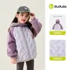 Jaqueta de Algodão Dudu's Boys para Outono e Inverno, Casaco de Algodão Infantil, Roupa de Inverno para Meninas, Roupas de Algodão para Bebê Estilo Inverno, Roupa Infantil Acolchoada