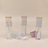 Tubo Redondo de PETG para Gloss Labial, Tubo Vazio Redondo Transparente para Brilho Labial/Óleo Labial, Fabricante de Material de Embalagem Cosmética, Pedido Original de Exportação