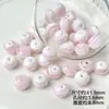 Nueva pintura al óleo viñeteado de superficie cortada cuentas obladas cuentas sueltas cuentas hechas a mano para pulsera DIY collar accesorios materiales