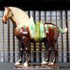 Luoyang Tang Sancai Cavalo Cerâmica Cavalo Enfeites Seis Cavalos Casa Sala de Estar Escritório Decoração Artesanato Presentes Enfeites de Fortuna