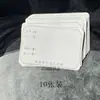 Cartão de exibição de unhas pronto para usar cartão de unha adesivo de unha cartão de cor transparente espessado estilo livro material