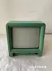 Artículos Antiguos Nostálgicos, Carcasa Colorida Mini Pequeña TV Antigua en Blanco y Negro, Decoraciones de Tienda, Adornos, Accesorios