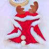 {Solo para Ropa de Muñeca} Colgante Labubu de 17cm Primera, Segunda y Tercera Generación Capa Navideña Labubu Ropa de Muñeca Papá Noel Venta al por Mayor