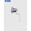 Aleación de Zinc MS705 Cerradura Giratoria Cerradura Triangular Cerradura de Cabeza Plana Cerradura de Caja de Distribución Cilindro de Cerradura Armario de Control Bolt Cerradura Cilíndrica