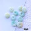15mm ametista natural Jade Dongling fivela de segurança Morango Cristal pequeno pingente pulseira de corda trançada DIY feita à mão material de contas