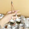 Cuchara Creativa Vajilla Cuchara para Remover Engrosada Retro Mango Largo Cuchara para Comer Cuchara para Arroz Seco Elegante Mango Imitación Madera de Pera